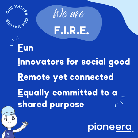 Pioneera Company values